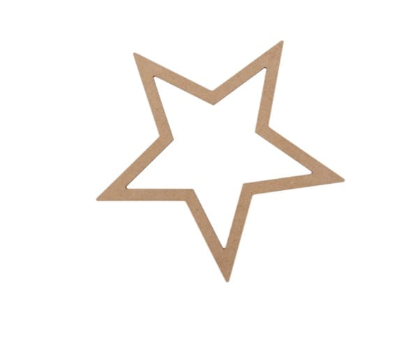 Star Hoop MDF