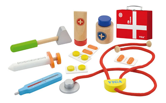 Wooden Doctor Playset +3 Years