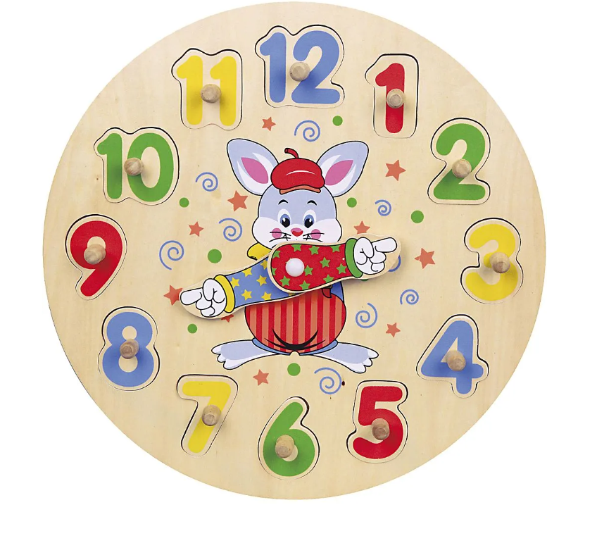 Puzzle Relógio +2 anos