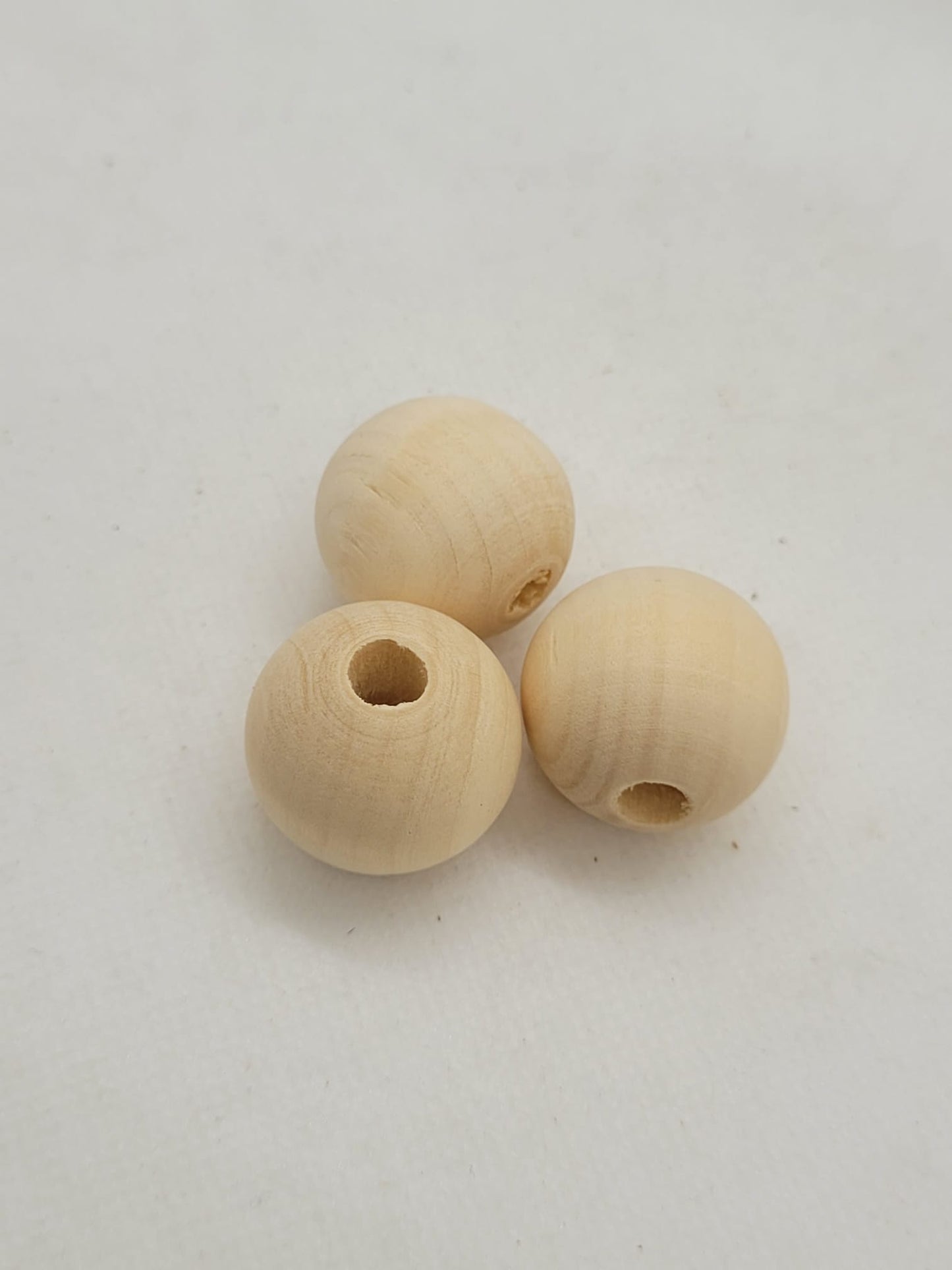 Wooden Beads 25mm 10 Units